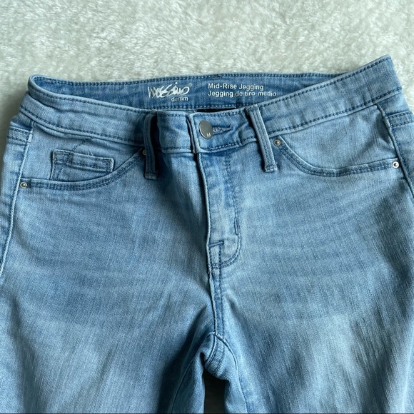 Mossimo Don’t Care Mid-Rise Power Stretch with Released Hem Jeggings - Picture 8 of 16